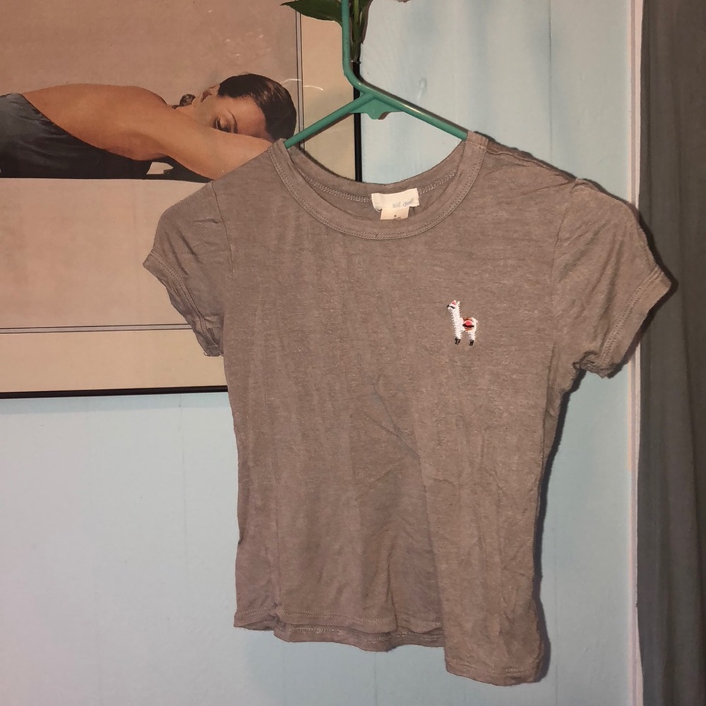 Size small Wet Seal alpaca shirt.
